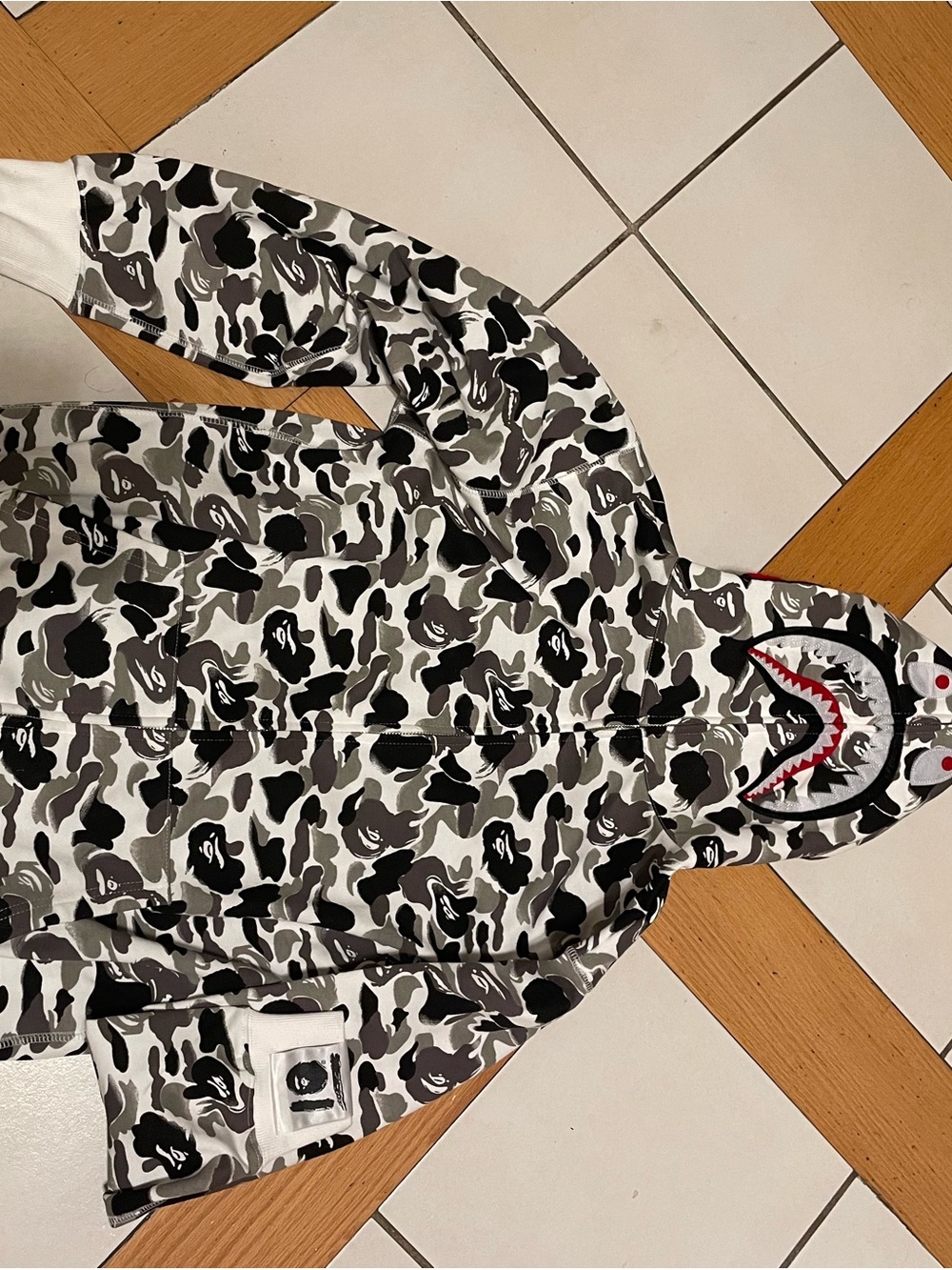 Kyoto city bape full zip jacket size large
